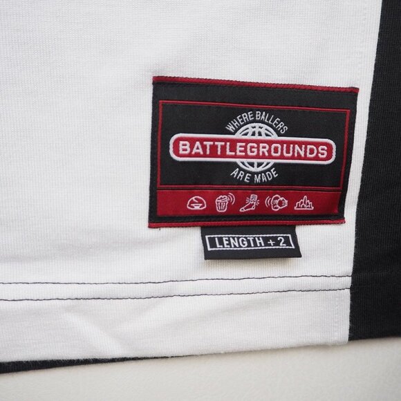 Nike Air Le Claire Court Basketball White Men TShirt Jersey Vest Defect - Picture 6 of 12